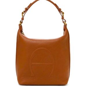 Etienne Aigner Adeline Bucket NWT color: brown / Luggage”